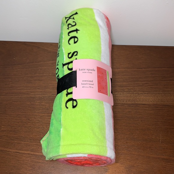 kate spade NY Beach Towel, 100% Cotton, 40” x 70” - Picture 2 of 16